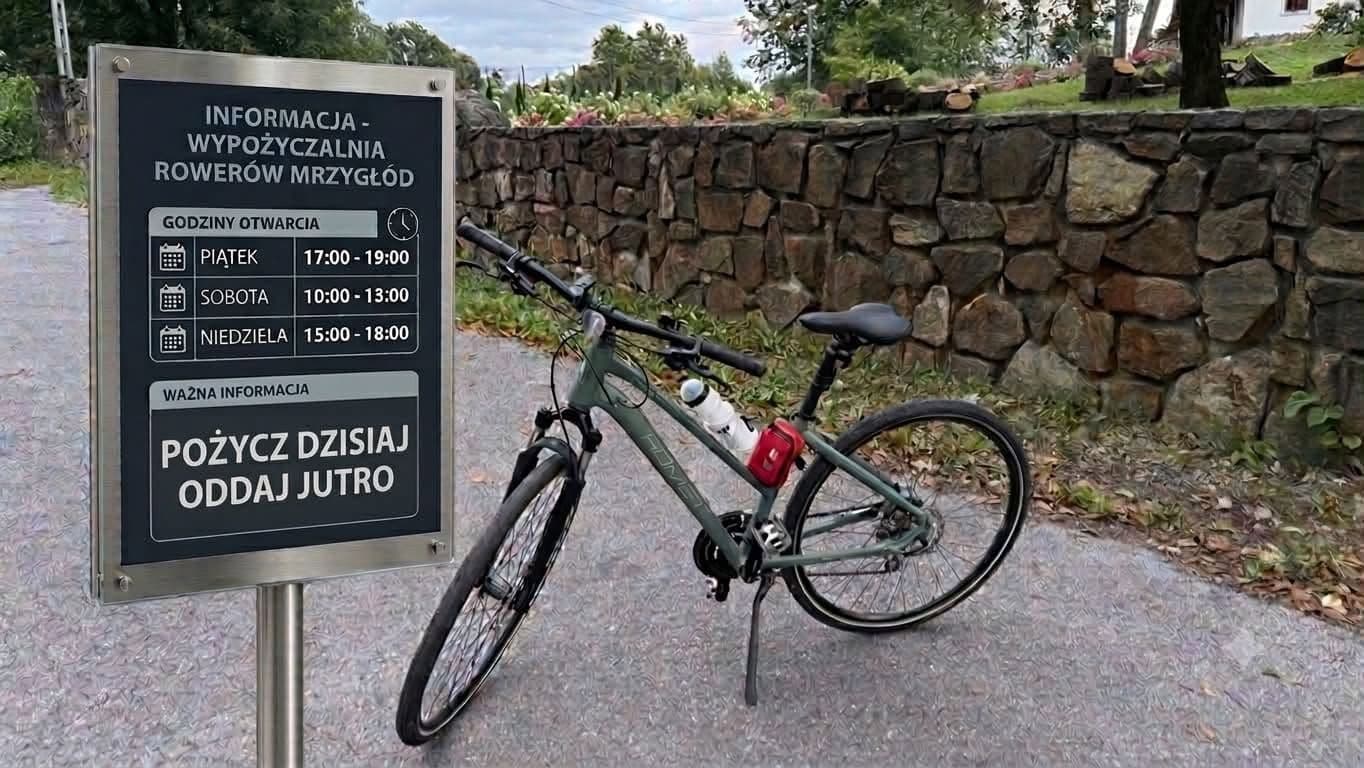 Wypożycz rower i odkryj uroki Mrzygłodu!